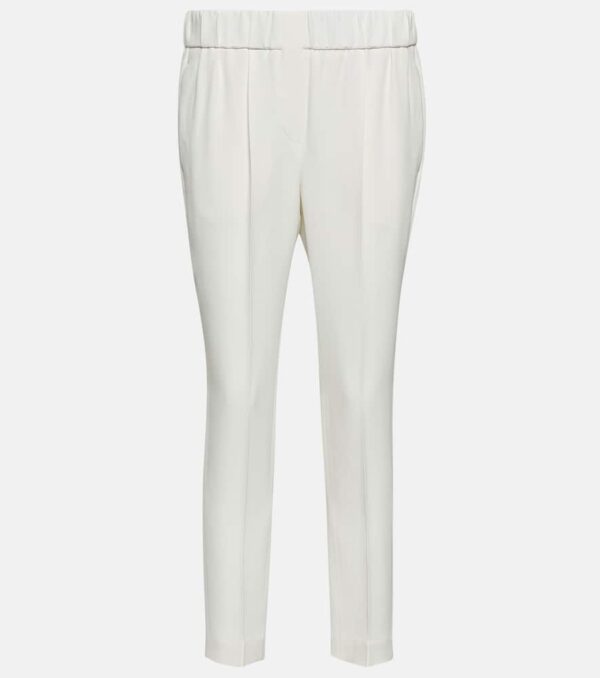 Brunello Cucinelli Tailored crêpe pants