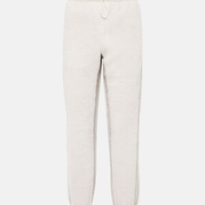 Brunello Cucinelli Wool-blend sweatpants