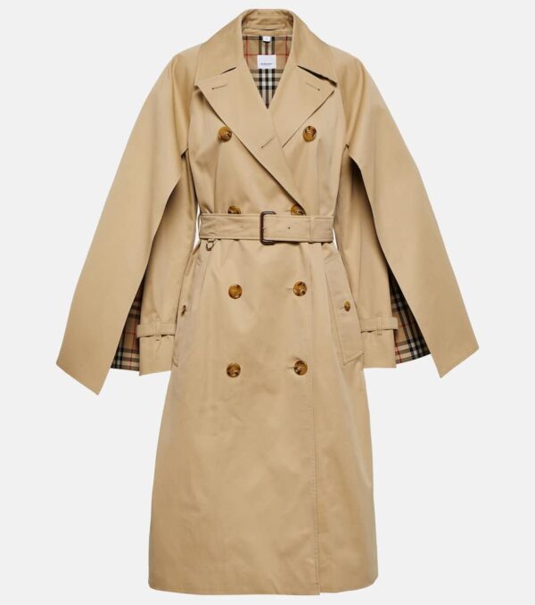 Burberry Belted cotton trench coat