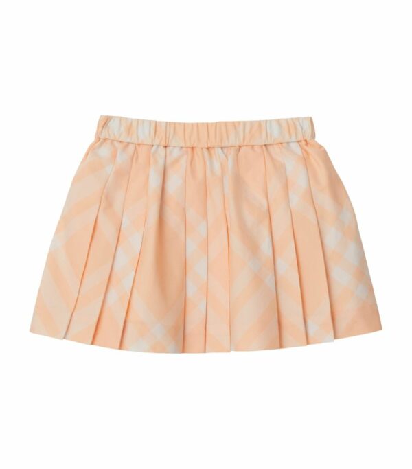 Burberry Kids Pleated Check Skirt (6-24 Months)