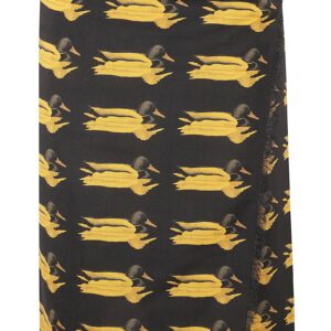 Burberry Monogram Print Pleated Skirt