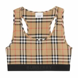 Burberry Vintage Check Sports Bra