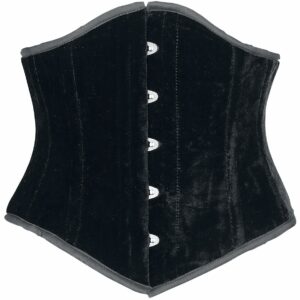 Burleska Sexy Waspie Waist Cincher Underbust Corsage black