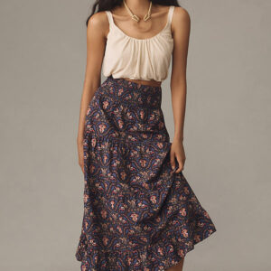 By Anthropologie Luelle Maxi Skirt