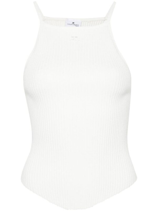 COURRÈGES- Ribbed Tank Top