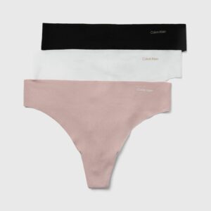 Calvin Klein Underwear WMNS 3 PACK THONG (MID-RISE) women Panties multi in size:M