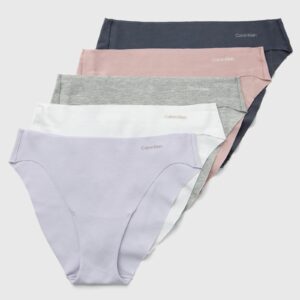 Calvin Klein Underwear WMNS 5 PACK BIKINI (MID-RISE) women Panties multi in size:XS