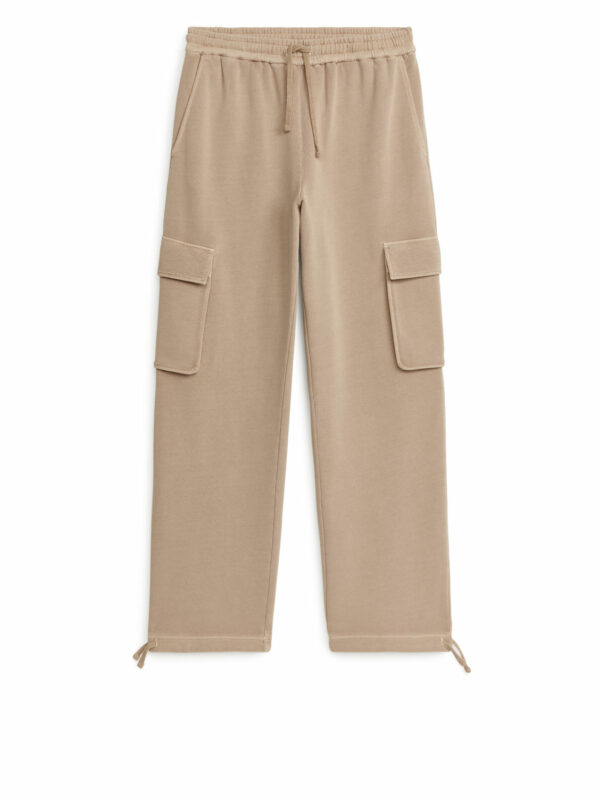 Cargo Sweatpants - Beige