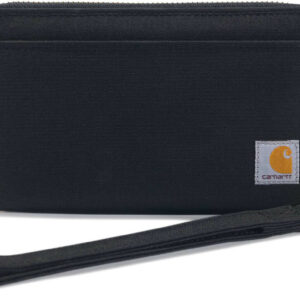 Carhartt Nylon Duck Lay-Flat Clutch Ladies Wallet, black for Women