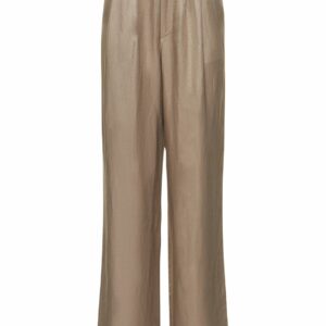 Carrie Linen Blend Straight Pants