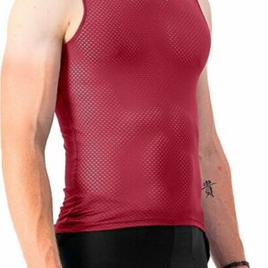 Castelli Pro Mesh 2.0 Sleeveless Functional Underwear-Tank Top Bordeaux 2XL