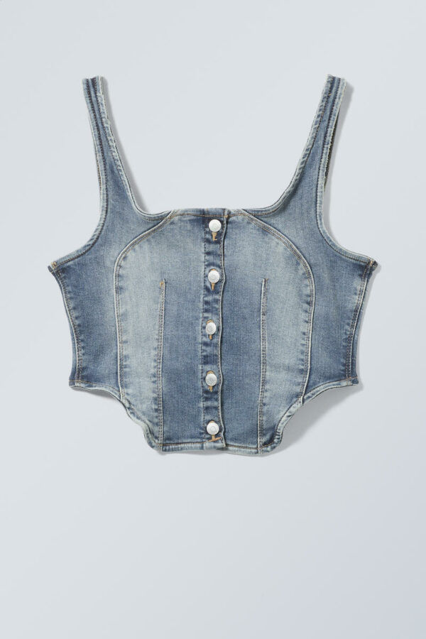 Catalina Denim Tank Top