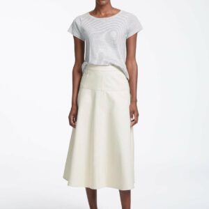 Cefinn Sierra Cotton Maxi Skirt - Ecru