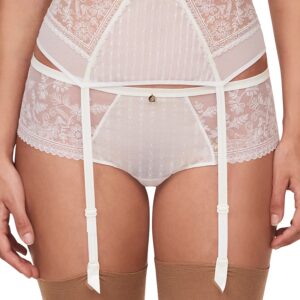 Chantelle New Romance Lace Waist Cincher Garter Belt