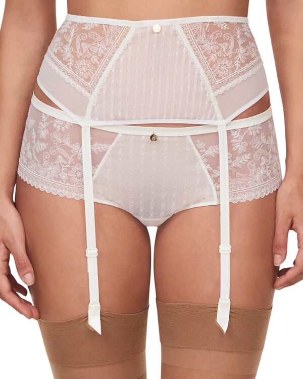 Chantelle New Romance Lace Waist Cincher Garter Belt