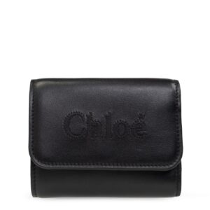 Chloé Leather Wallet With Logo