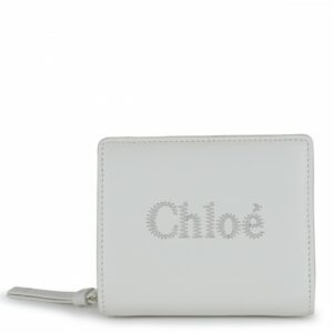 Chloe - White Leather Wallet Uni