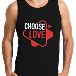 Choose Love Mens t-shirt, Tank top