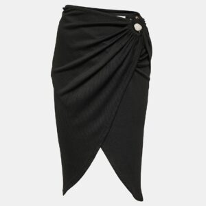 Christopher Esber Ring-detail wrap skirt