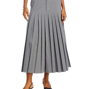 Cinq a Sept Bane Ruffle Pleated Skirt