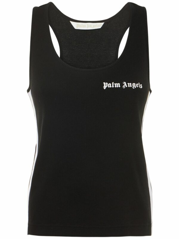 Classic Logo Cotton Jersey Tank Top