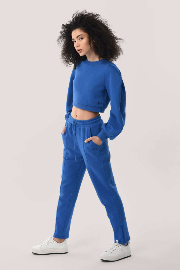 Closet London Blue Smart Sweat Joggers