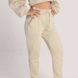 Closet London Ivory Smart Sweat Joggers