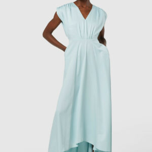 Closet London Pale Blue Kimono High-Low Midi Dress