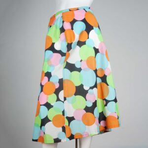 Comme Des Garçons Colorful Circle Skirt