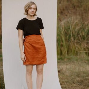 Common Stitch Paper Sewing Pattern Bellbird Wrap Skirt