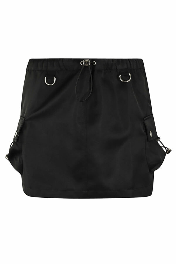 Coperni Straight Hem Drawstring Cargo Mini Skirt Skirt