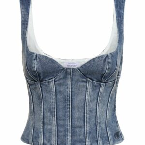 Cotton Bustier Top