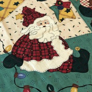 Cranston Vip Starlight Angel Christmas Tree Skirt Fabric Panel