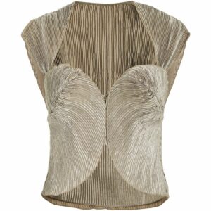 Cult Gaia Pleated Milli Top