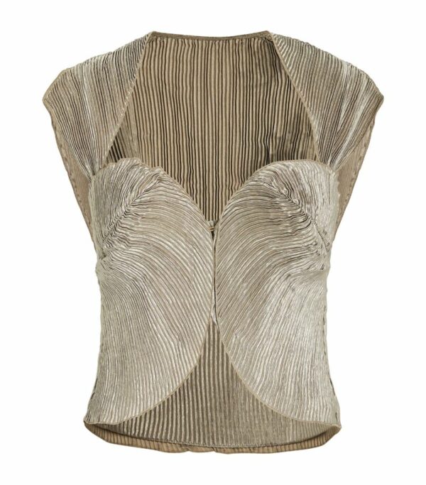 Cult Gaia Pleated Milli Top