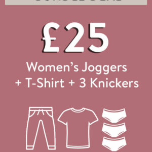 Custom Bundle Bundle Deal - Women's Joggers + T-Shirt + 3 Knickers for £25* - Tokyo Laundry