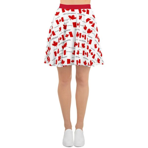 Cute Fun Unique Oh Canada Skater Skirt /Tennis Skirtunique, Rare