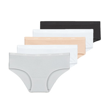 DIM BO ECODIM X5 women's Knickers/panties in Black. Sizes available:M,L