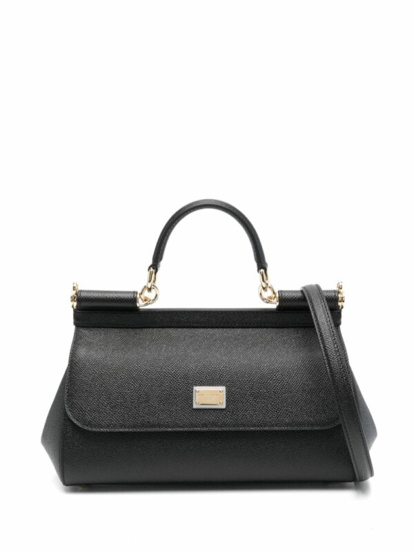 DOLCE & GABBANA- Sicily Leather Handbag