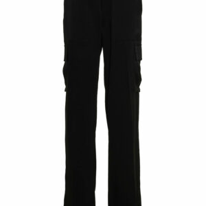 David Koma Satin Cargo Pants