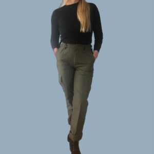 Deadstock Vintage Khaki Military Cargo Pants - Gift For Her