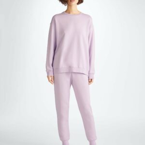 Derek Rose Women's Sweatpants Quinn Cotton Modal Lilac