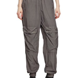 Diesel - Cargo pants in faded nylon - Pants - Woman - Grey