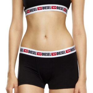 Diesel - Shorts with logo waistband - Panties - Woman - Black