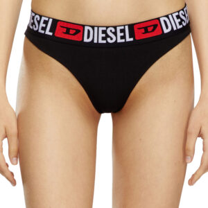 Diesel - Three-pack briefs with logo waist - Panties - Woman - Multicolor