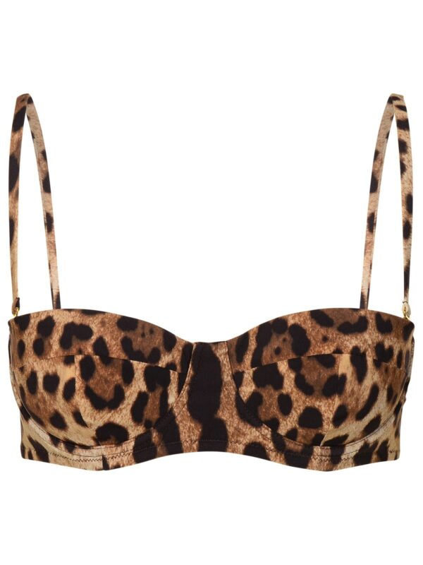 Dolce & Gabbana Leopardo Bikini Bra