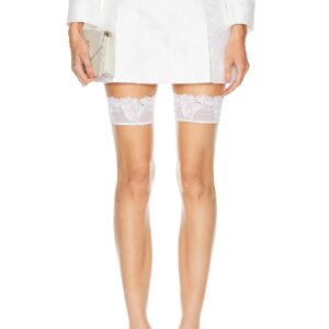 Dolce & Gabbana Tennis Skirt in Bianco - White. Size 38 (also in 36, 42).