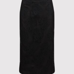 Dolce & Gabbana Tulle Sheer Midi Skirt