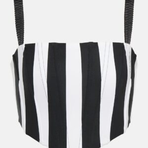 Dolce&Gabbana Portofino striped corset top