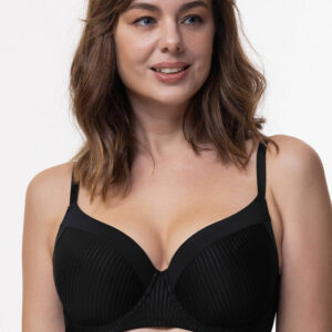 Dorina Black Dori - Lightly Padded T-shirt Wired Bra, Size: 42C